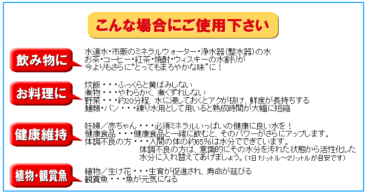 不思議セラミック商品説明8